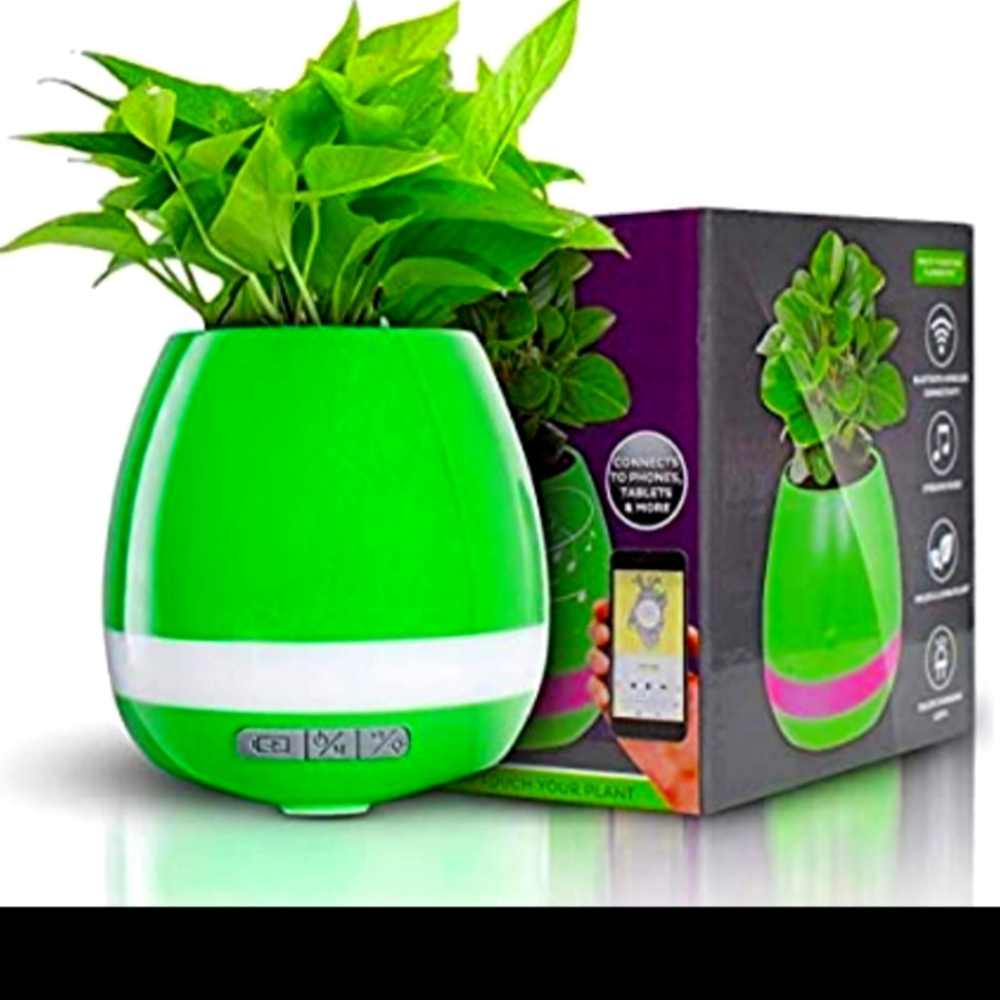 Smart music flower pot